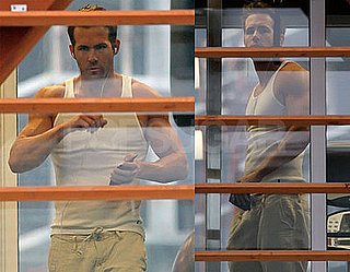Ryan Reynolds Works His Impressive Muscles