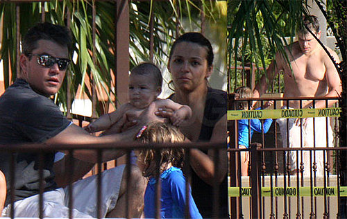 Woman-Loving Shirtless Damon Introduces Gia at the Pool