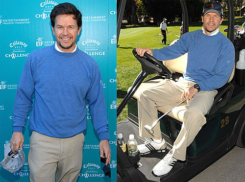 Photos of Mark Wahlberg at the Callaway Golf Foundation Challenge