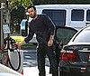 Photo of Ben Affleck at a Gas Station