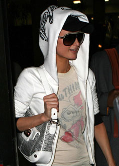 Paris Hilton at LAX