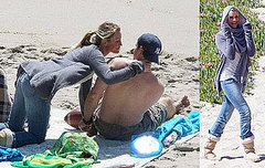 Breaking: Cameron on the Beach Without Bikini! Breaking: Cameron on the Beach Without Bikini!
