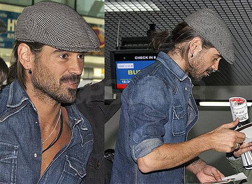 Colin Farrell Signs Autographs at the Sarajevo Airport
