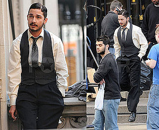Shia LaBeouf on the Set of New York, I Love You