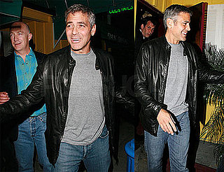 George Clooney Back in LA and Loving It
