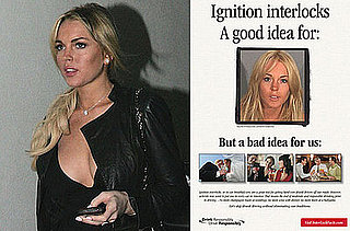 Lindsay Lohan Wants Drunk Cougars Off the Roads