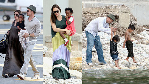 The Jolie-Pitts Invade the South of France!