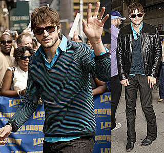 Ashton Kutcher on The Late Show
