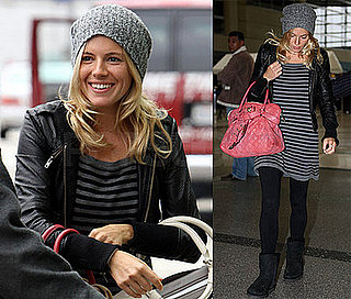 Sienna Miller Flies Home