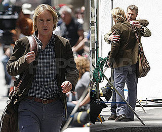 Eric Dane And Owen Wilson Film Marley And Me In Philadelphia