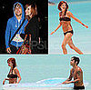 Ashlee Simpson on her Honeymoon in a Bikini