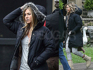 Photos of Jennifer Aniston on Marley and Me Set in Philadelphia