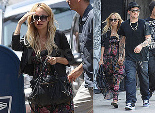 Nicole Richie and Joel Madden Go to DCMA