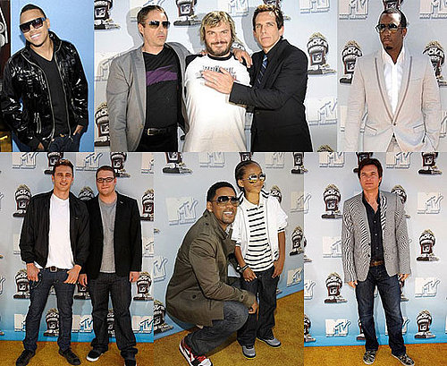 Images of the Men at the MTV Movie Awards