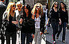 Lindsay Lohan Out Shopping with Samantha Ronson, Annabelle Dexter-Jones, and Ali Lohan