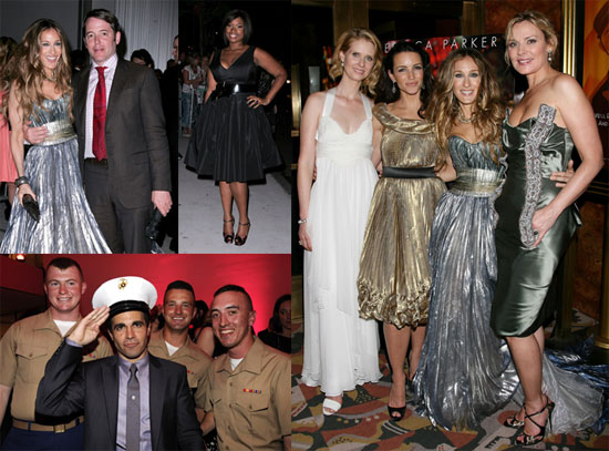 Sarah Jessica Parker and Stars Party at Sex and the City: The Movie After-Party in NYC Sarah Jessica Parker and Stars Party at Sex and the City: The Movie After-Party in NYC