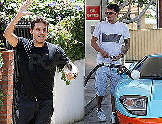 Photos of John Mayer in LA After Weekend With Jennifer Aniston