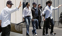 Photo of Tom Cruise, Ben Stiller, Steven Spielberg Flying Planes