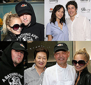 Nicole Richie and Joel Madden Attend SugarFish Grand Opening Party