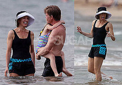 Felicity Huffman and William H. Macy Enjoy Family Time in Maui