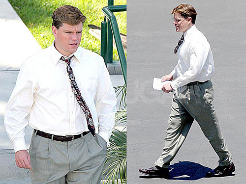 Photos of Matt Damon on the Set of The Informant 2008-06-10 10:30:00