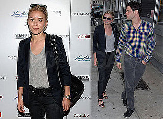 Photos of Ashley Olsen with Justin Bartha in NYC