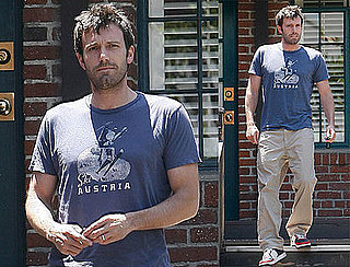 Ben Affleck Leaves His Office in Pasadena
