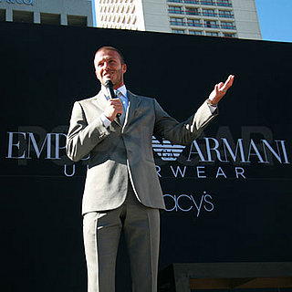 Top Celebrity News Stories For the Week of May 25, 2008 — David Beckham's New Armani Underwear Ad Debuts in San Francisco
