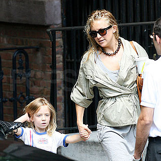 Kate Hudson and Ryder Robinson Leave NYC Apartment