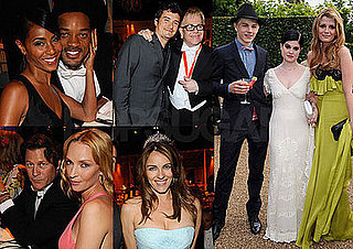Photos of Orlando Bloom, Will Smith, Bill Clinton, Uma Thurman at Elton John's White Tie and Tiara Ball in honor of Elton John's