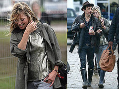 Photos of Kate Moss, Jamie Hince and Lily Allen at the 2008 Glastonbury Festival Photos of Kate Moss, Jamie Hince and Lily Allen at the 2008 Glastonbury Festival