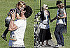 Photos of Kingston Rossdale, Gwen Stefani and Gavin Rossdale in London
