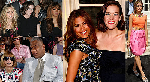 Photos of Liv Tyler, Eva Mendes, Janet Jackson, Claudia Schiffer and Anna Wintour at Paris Couture Fashion Week