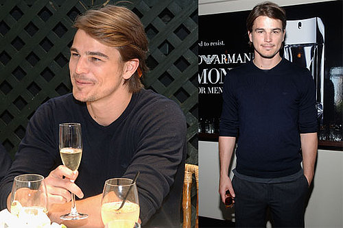 Photos of Josh Hartnett at the Giorgio Armani Beauty Luncheon