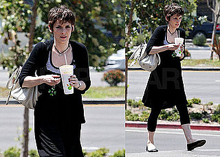 Photos of Winona Ryder Drinking Jamba Juice