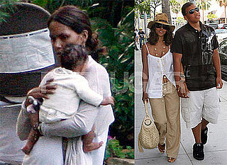 Photos of Halle Berry and Baby Nahla Aubry