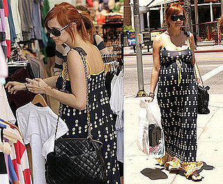 Photos of A Very Pregnant Ashlee Simpson Shopping in LA