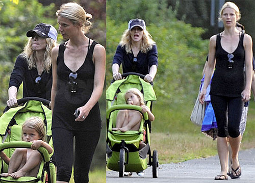Photos of Madonna and Gwyneth Paltrow in the Hamptons with Their Kids
