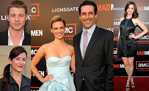 Photos of Cast of Mad Men, January Jones, Jon Hamm at Season Two Mad Men Premiere