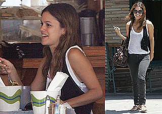 Photos of Rachel Bilson At Lunch at Mustard Seed Cafe in LA