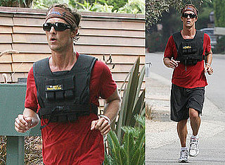 Photos of New Dad Matthew McConaughey Out For a Jog
