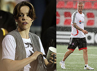 Photos of MLS All Star Game With David Beckham and Rachel McAdams