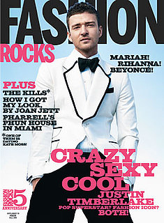 Photos of Justin Timberlake on the Cover of Fashion Rocks