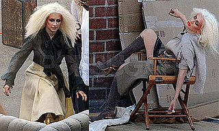 Photos of Christina Aguilera In Dramatic Makeup For a Photoshoot