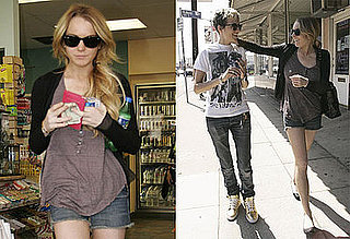 Photos of Lindsay Lohan and Samantha Ronson's New Haircut