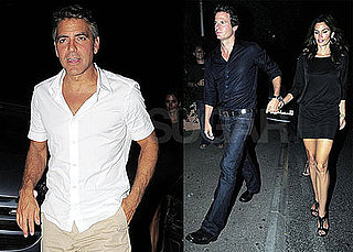 Photos of George Clooney Out in France With Rande Gerber and Cindy Crawford