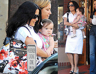 Photos of Salma Hayek and Her Baby Valentina in LA