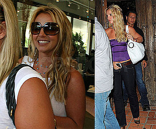 Photos of Britney Spears Leaving the Little Door Restaurant in LA