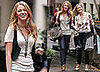 Photos of the Cast of Gossip Girl on the Set