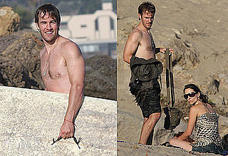 Photos of James Van Der Beek At the Beach